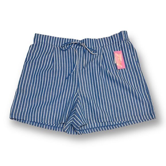 Riley & Rae Women’s Striped Lightweight Sleepwear Shorts Size Large NWT - Picture 1 of 5